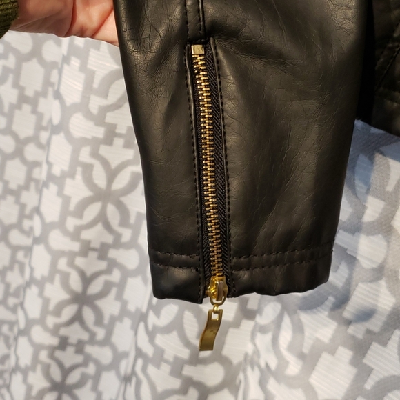 Faux Leather Jacket - Picture 3 of 10